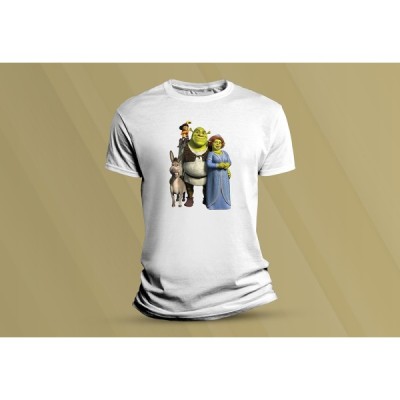 Dětské bavlněné tričko Shrek.